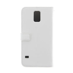 Insmat Exclusive Flip Case Samsung S5, hvid
