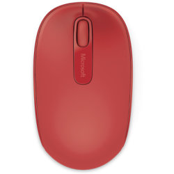 Microsoft Wireless Mobile Mouse 1850, rød