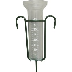 Zline regnmåler i metal m/glas