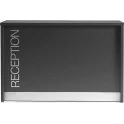 Multi skranke mix med teksten "Reception"