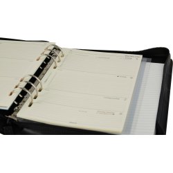 Filofax Metropol 2017 Kalender Zip A5, sort