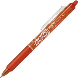 Pilot Frixion Clicker kuglepen, 0,7 mm, orange