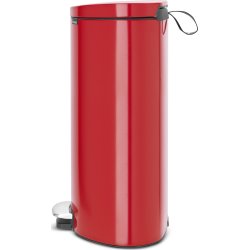 Brabantia Flatback Pedalspand 40 liter, rød
