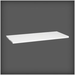 Elfa Décor hylde 50, længde 1212 mm, hvid