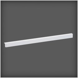 Elfa Décor liste, længde 607 mm, hvid