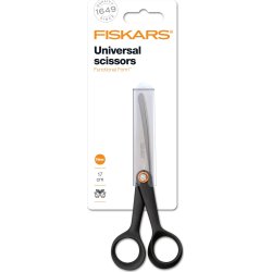 Fiskars Functional Form Universalsaks, 17 cm, sort