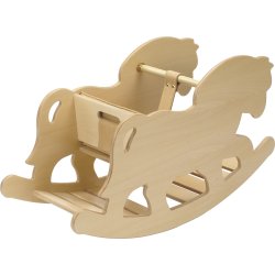 Hindevadgaard gyngehest, beige