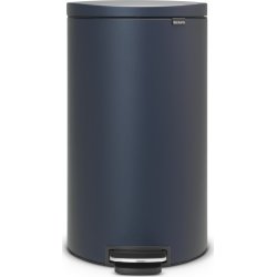 Brabantia Flatback Pedalspand 30 liter, blå