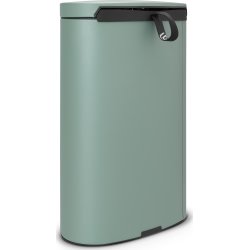 Brabantia Flatback Pedalspand 40 liter, mint