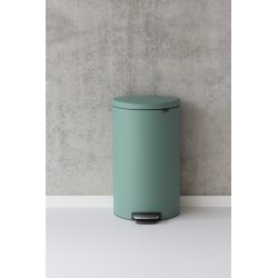 Brabantia Flatback Pedalspand 40 liter, mint