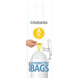 Brabantia Affaldspose A, 3 liter, 20 stk.
