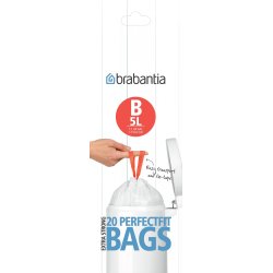 Brabantia Affaldspose B, 5 liter, 20 stk.