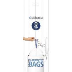 Brabantia Affaldspose Q, 18 liter, 20 stk.