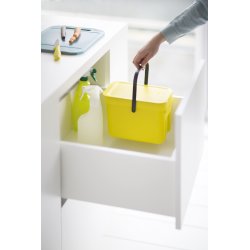 Brabantia Sort&Go Sorteringsspand 6 liter, gul