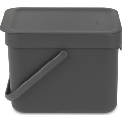 Brabantia Sort&Go Sorteringsspand 6 liter, grå