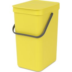 Brabantia Sort&Go Sorteringsspand 12 liter, gul
