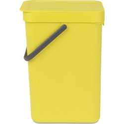 Brabantia Sort&Go Sorteringsspand 12 liter, gul