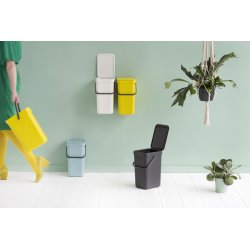Brabantia Sort&Go Sorteringsspand 12 liter, gul