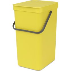 Brabantia Sort&Go Sorteringsspand 16 liter, gul