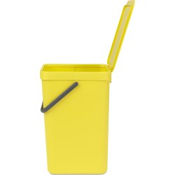 Brabantia Sort&Go Sorteringsspand 16 liter, gul