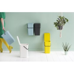Brabantia Sort&Go Sorteringsspand 16 liter, gul