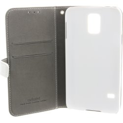 Insmat Exclusive Flip Case Samsung S5, hvid