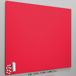 Vanerum Diamant whiteboard 118x150, rød