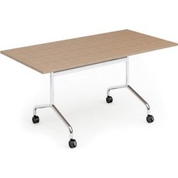 Space klapbord, 160x80 rektangulært, bøg melamin