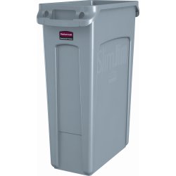 Rubbermaid Slim Jim affaldsbeholder, 87 liter, Grå