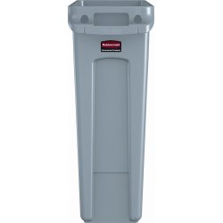 Rubbermaid Slim Jim affaldsbeholder, 87 liter, Grå