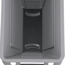 Rubbermaid Slim Jim affaldsbeholder, 87 liter, Grå