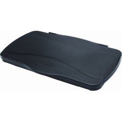 Rubbermaid Slim Jim Låg "Hængsel', Sort
