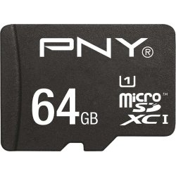 PNY MicroSDXC performance 64 GB Class 10