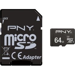 PNY MicroSDXC performance 64 GB Class 10