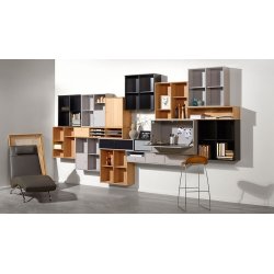 Mistral sektion 107 Reol åben light bøg