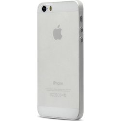 Twincase iPhone SE/5S/5 case, transparent hvid