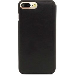Knomo lædercover til iPhone 7 Plus, sort