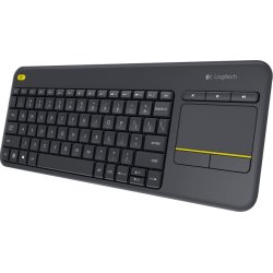 Logitech K400 Plus trådløst tastatur, sort