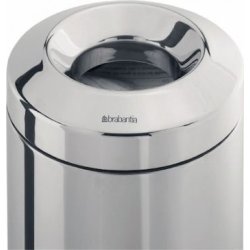 Brabantia Flameguard Affaldsspand, 7L, blank stål