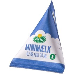 Kaffemæ1lk 0,5%, 20 ml, 100 stk. pr. krt.