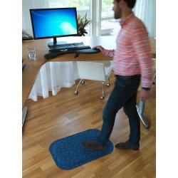 StandUp måtte blå B77xD53 Cm