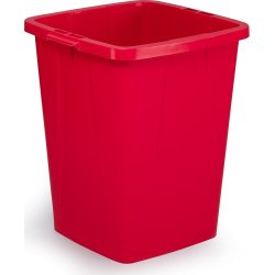 Affaldsspand 90 l, 510x487x630, Rød
