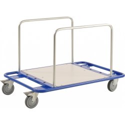Transportvogn med 5 bøjler, 150 kg, 100x70x69 cm