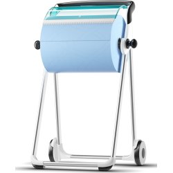 Tork W1 Gulvstativ, hvid/blå