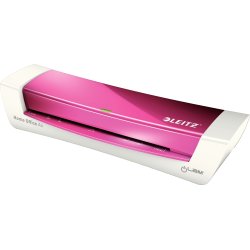 Leitz Lamineringsmaskine iLAM Home A4 hvid/pink
