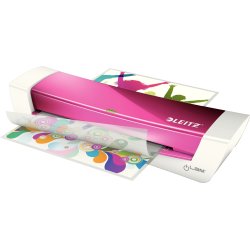 Leitz Lamineringsmaskine iLAM Home A4 hvid/pink