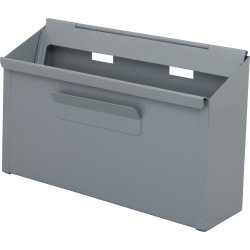 Grey Væghængt udendørs askebæger, pulverlakeret