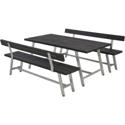 Plus Royal Plankesæt L.177 cm m.ryg, Genbrugsplast