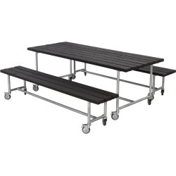 Plus Urban Picnic Plankesæt L. 207 cm, Sort