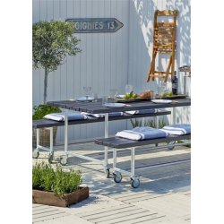 Plus Urban Picnic Plankesæt L. 207 cm, Sort